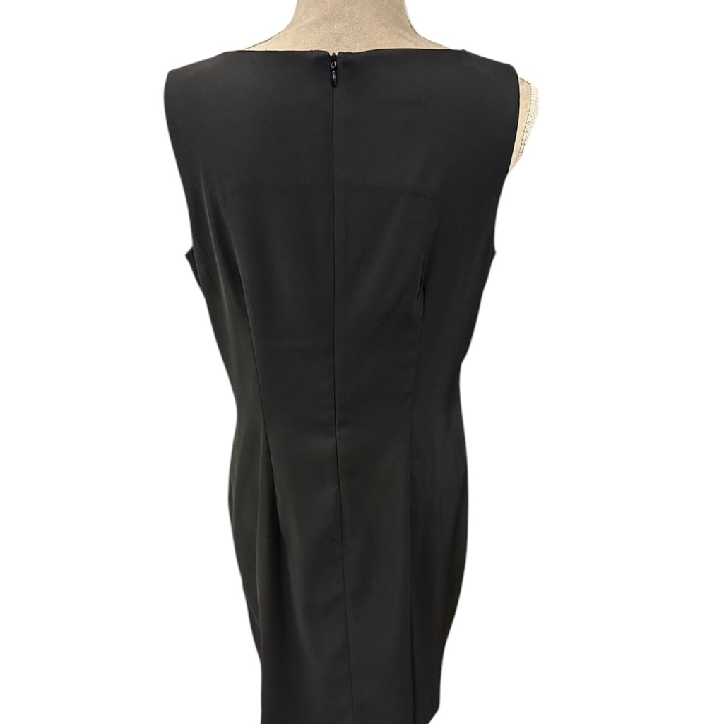 Ab Studio Women’s Black Dress, Sleeveless, Size 12, Above The Knee Length — image 3 of 6